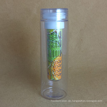 PC Wasserflasche, Frucht Infuser Wasserflasche